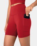 Essential High Waisted 6" Sports Short w/ Pockets
