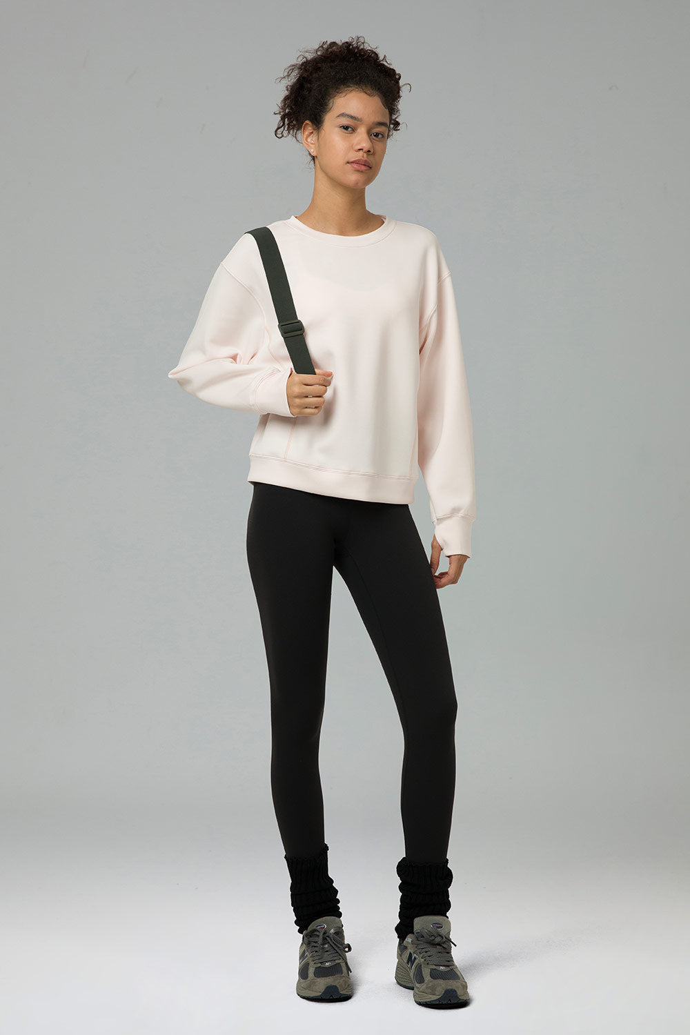 Long Sleeve Crewneck Modal Sports Top