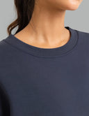 Velvra Modal Fleece Crewneck Sweatshirt w/ Thumb Holes