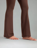 Dreamlux High Waisted No Front Seam Flare Legging w/Pockets 31.5"