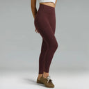 Dreamlux High Waisted No Front Seam 28" Full Length Workout Leggings w/ Pockets