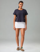 Sorona Batwing Sleeve Twist-Back Relaxed Fit Top