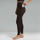 Dreamlux High Waisted No Front Seam 28" Full Length Workout Leggings w/ Pockets