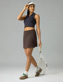 Dreamlux High Waisted Seamless Work Skirt w/ Built-in Shorts & Pockets