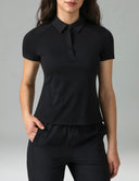 Sorona Longline Work Polo Shirt w/ Concealed Buttons