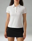 Sorona Longline Work Polo Shirt w/ Concealed Buttons
