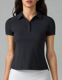 Sorona Longline Work Polo Shirt w/ Concealed Buttons