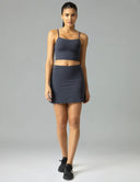 Dreamlux High Waisted Seamless Work Skirt w/ Built-in Shorts & Pockets