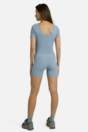 6" gerippte Dreamlux-Shorts