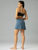 Dreamlux High Waisted Seamless Work Skirt w/ Built-in Shorts & Pockets