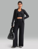 Dreamlux Wide Leg High Waisted Ultra Soft 29.5" Daily Pant - Standard