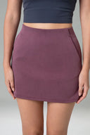 Velvra Modal Streamline A-Line Skirt w/ Pockets