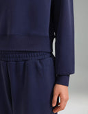 Velvra Modal Fleece Crewneck Sweatshirt w/ Thumb Holes