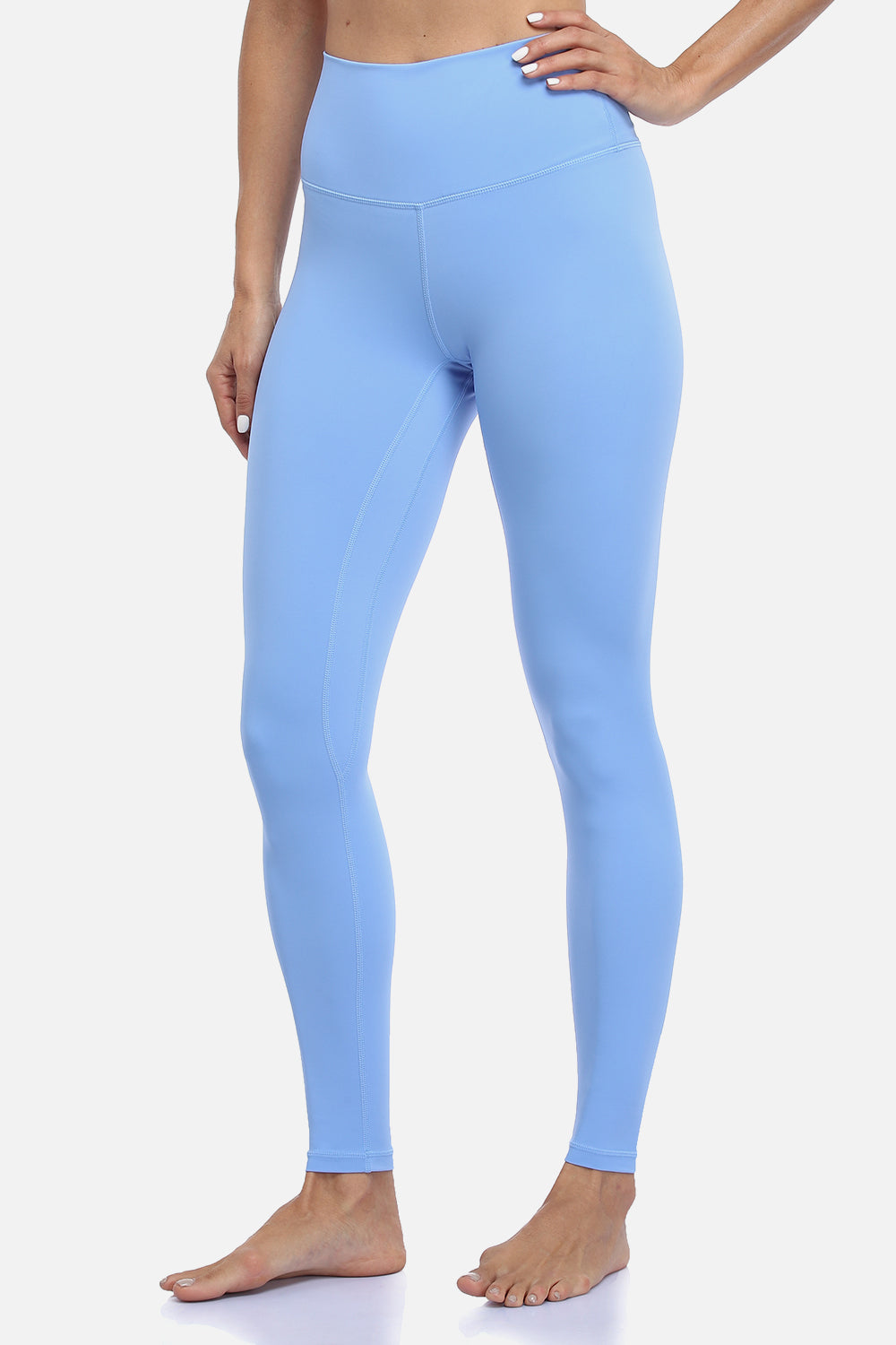 GetUSCart- Colorfulkoala Women's Buttery Soft High Waisted Yoga Pants  Full-Length Leggings (XS, Titanium Grey)