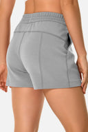 Shorts lounge de modal de 4" con bolsillos