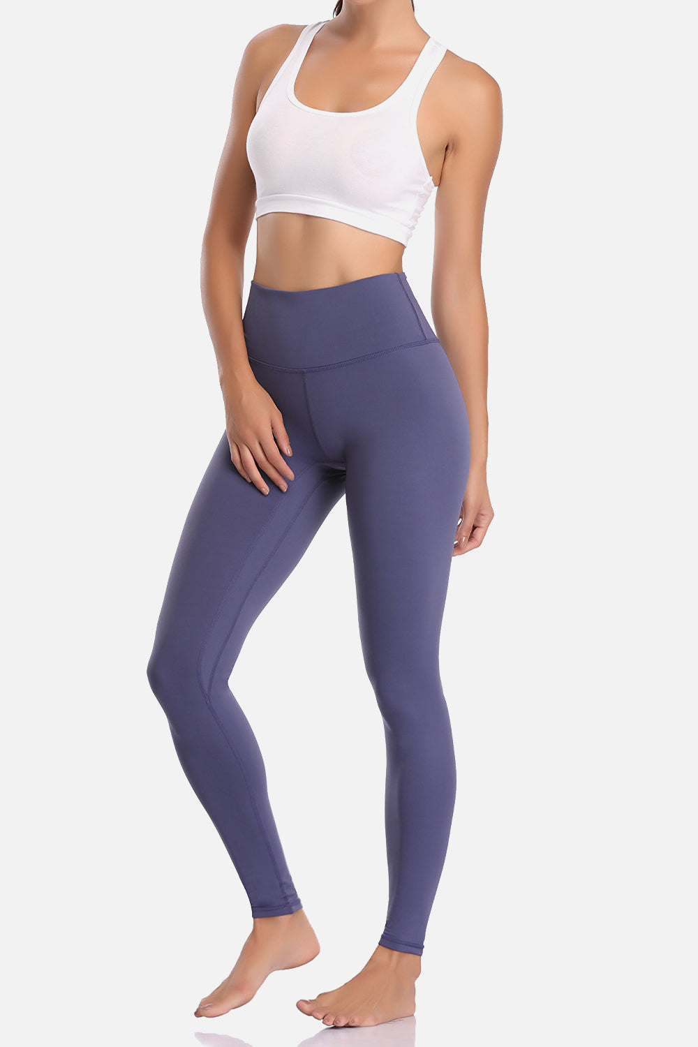 Colorfulkoala Women's Buttery Soft High Waisted Yoga Pants 7/8 Length  Leggings (M - ShopStyle Trousers