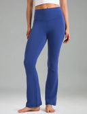 Dreamlux High Waisted No Front Seam Flare Legging w/Pockets 31.5"
