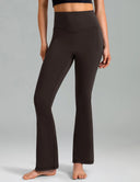 Dreamlux High Waisted No Front Seam Flare Legging w/Pockets 31.5"