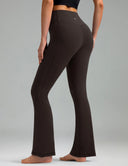 Dreamlux High Waisted No Front Seam Flare Legging w/Pockets 31.5"