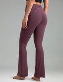 Dreamlux High Waisted No Front Seam Flare Legging w/Pockets 31.5"