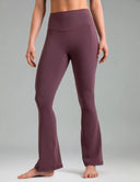 Dreamlux High Waisted No Front Seam Flare Legging w/Pockets 31.5"