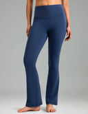 Dreamlux High Waisted No Front Seam Flare Legging w/Pockets 31.5"