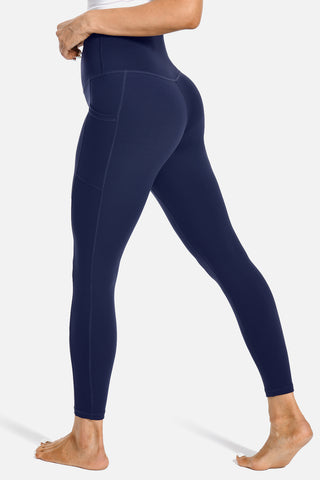 Colorfulkoala Womens Dreamlux High Waisted Workout Leggings 25 Inseam 7/8  Length Yoga Pants
