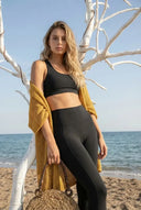 Essential High Waisted No-Roll 25" Legging w/ Pockets