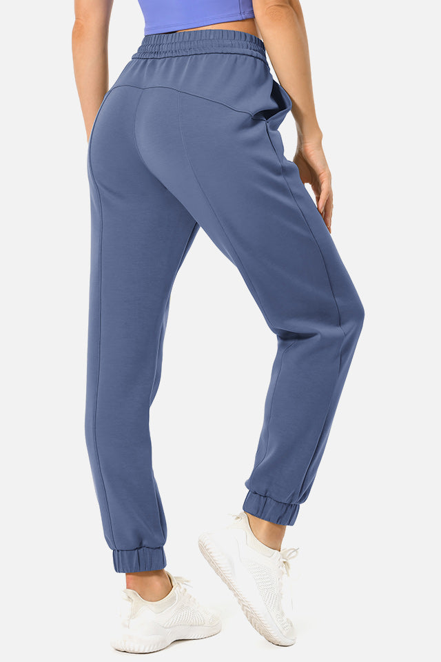 Colorfulkoala, Pants & Jumpsuits, Colorfulkoala Gray High Waisted Joggers  With Pockets Size Small